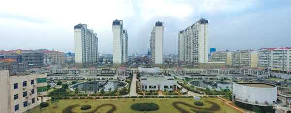 江西最大污水處理廠——南昌朝陽(yáng)污水處理廠二期工程（省、市優(yōu)良工程，獲滕王閣杯）